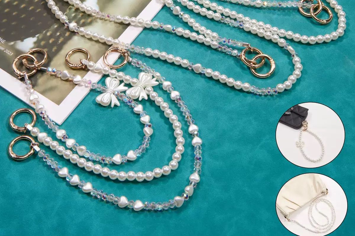 handmade phone chain